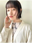 【表参道sheta】ピンクベージュ　ボブ　前髪
