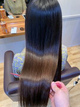ヘアーサロン アモル(HAIR SALON Amor) #酸性ストレート #髪質改善ストレート #下関