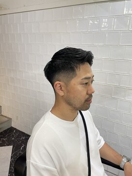 メリケンバーバーショップ フクオカ(MERICAN BARBERSHOP FUK) ビジネスショート