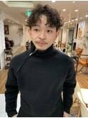 #メンズパーマ#センターパート#常田大希