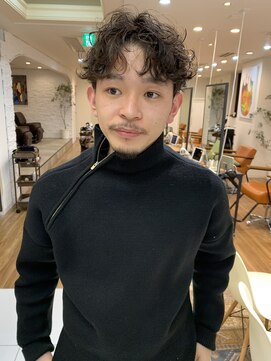 ノラキチジョウジ(NORA KICHIJOJI) #メンズパーマ#センターパート#常田大希