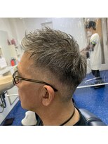 ブルーオンピンク(BLUEonPINK) フェードアップバングショート