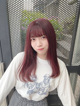 サロンドミルク 原宿(salon de MiLK) 【salon de MiLK 原宿】ピーチヴァイオレット