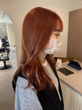 ヌーク(nuuk) #アプリコットオレンジ#ピンクオレンジ＃オレンジカラー