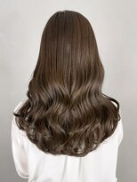 アイティーバイアルバム 藤沢店(IT by ALBUM)&nbsp;オリーブグレージュ_外ハネボブセクションカラー_ba393791