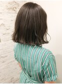 外ハネボブ☆グレージュカラー