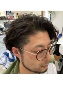 ふんわりスパイラル、イケメン度急上昇パーマ