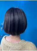 韓国風内巻きミニボブ