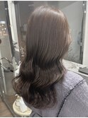ブリーチなし透明感スタイル