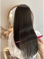 アンド ラ ブランシュ(&.La Blanche)&nbsp;レイヤーカット/オリーブベージュ/夏のヘアアレンジ/髪質改善