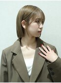 似合わせボブ/ぱつっとボブ/切りっぱなしボブ 中尾 碧斗