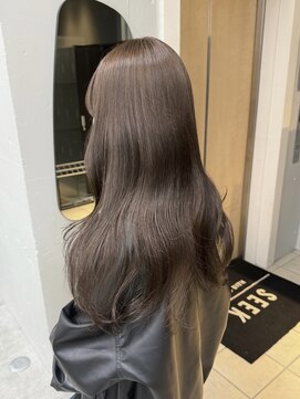 シーク 天神(SEEK) ブラウンカラー/ベージュカラー/トリートメント/グレージュ