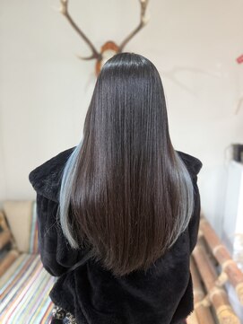 ルアナ 名古屋店(Luana) 髪質改善縮毛矯正×アイスブルーカラー