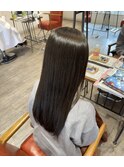 黒髪卒業式！可愛いオリーブベージュに☆彡