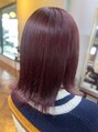 マルカ ヘアー(MARKA hair)&nbsp;艶のあるピンクラベンダー♪