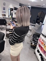 キング 枚方店(K!ng)&nbsp;縮毛矯正髪質改善ハイライトレイヤーカット枚方美容室エクステ