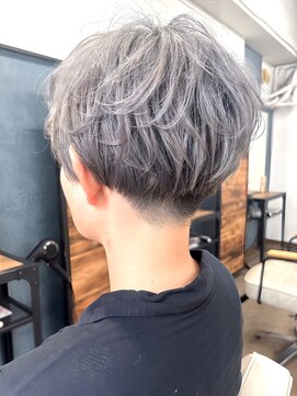 ルアン 上通り(ruen) 熊本ショート　ハイトーンショート　熊本美容室　熊本上通り