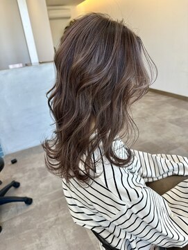 ハイライトラベンダーベージュ