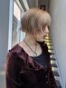 【美容学生割】前髪カット＋カラー+トリートメント　￥7500