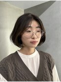 ベージュ/髪質改善/艶カラー【阿倍野・西田辺】