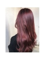 ニューヨークニューヨーク 大久保店(NYNY)&nbsp;韓国レイヤー+髪質改善カラーでブリーチ無しピンクカラー