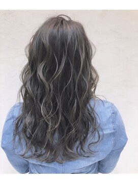 ヘアサロン エフ 渋谷(F) 韓国デジタルパーマ＃グレージュ