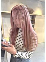 ヴィア 京都烏丸(Via)&nbsp;#ホワイトピンク#ピンクカラー#ハイトーン#ブリーチ