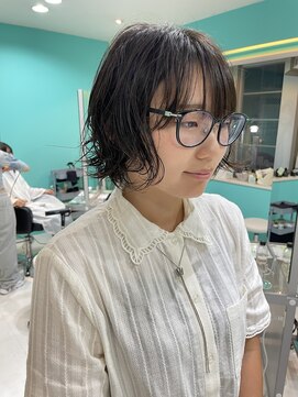 ユー イケブクロ(u Ikebukuro) パーマ/大人ショート/ウェブヘアー/ウルフボブ