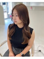 サボ(sabo) 韓国ヘア/顔まわり/韓国レイヤー/前髪カット/小顔/韓国風