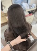チャコールグレー ショコラグレージュ くびれ巻き 韓国ヘア 梅田