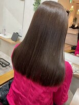 ベリテ 津田沼駅前店(verite) 黒髪カタログ/クラゲヘアー/オリーブグレー/津田沼駅前