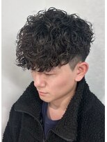 オールデイハローズ 京都駅前店(ALL DAY HELLO`S)&nbsp;ラフカール × スキンフェードマッシュ