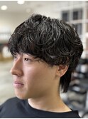 今流行り。シャドウパーマ
