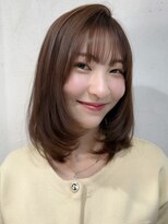 カーム(calm)&nbsp;着物ヘア/大人ガーリー/ダークアッシュ/似合わせカット/鹿島田