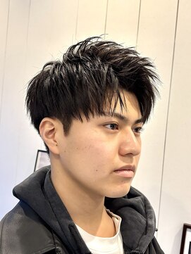 メンズココ 清澄白河店(MENS COCO) ビジネスショート/スパイキーショート/アップバング/束感/