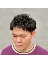 サームマン 人形町(SARM MAN) ビジネスマンにもおしゃれな身嗜み メンズ暗めカラー