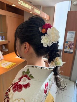 オアシス OASIS 編みおろしポニー