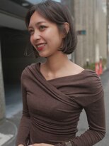 イルフレール(ill frere)&nbsp;ボブ　スタイリングいらず　前髪カット　ぱつっと　暗髪　中津