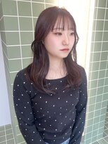 ヌヌ 渋谷 原宿 明治神宮前(nunu)&nbsp;レイヤーカットウルフカットボブグレージュオリーブべージュ