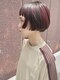 グルーミン(groomin')の写真/ライン感と透け感が鍵。"あなたらしさ"と“今っぽさ”を引き出すデザインカラーで理想のスタイルを実現♪