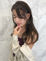グランツ(hair design Granz) 重くない暗髪!束感☆ゆる巻きロング