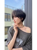 アグ ヘアー ネスト 茨木店(Agu hair nest)&nbsp;大人ショートボブ 20代30代40代ヘア 小顔 大阪クビレ茨木