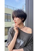大人ショートボブ 20代30代40代ヘア 小顔 大阪クビレ茨木