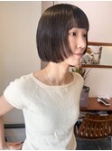 今泉　切りっぱなしボブ　ボブ