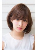 【GARDEN】無造作ウェーブに小顔ショートボブ【KOMAKI】