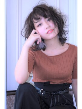 ヘアーロギア 栄店(hair LOGiA) ★hair LOGiA★　〇伸ばしかけショートのふわアレンジ♪