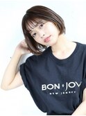 シンプル内巻きボブ