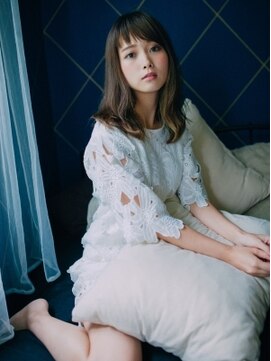 エマージュ 橋本(Emerge) ショートバングが可愛い☆くせ毛風ナチュラルミディ[橋本駅]