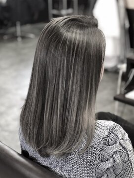 ヒスヘアー クリエイティブスペース(hys hair creative space by lauto) エアタッチハイライト/ハイグレージュ