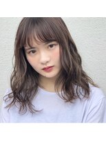 リジェールビューティガーデン(REJOUIR BEAUTY GARDEN)&nbsp;グレージュ×ゆるふわウェーブミディ